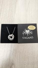 Collana S'Agapo Crystal Ring 