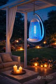 lampada esca uccidi zanzare insetticida