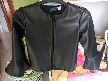 Giacca di pelle bambina