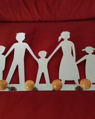 RARE 80s/90s Coat Rack "Family" - In Stile Alessi