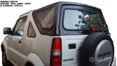 Hard top Suzuki Jimny (( NUOVO )) Bianco o Nero