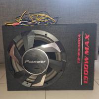 subwoofer attivo auto pioneer ts-wx300a 