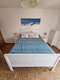 letto matrimoniale alto americano 