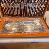 Servizio da pesce 27 pezzi acciaiao inox.Inoxbeck