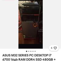 Pc desktop Asus