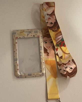 Set La Bella e la Bestia Disney - Porta Badge