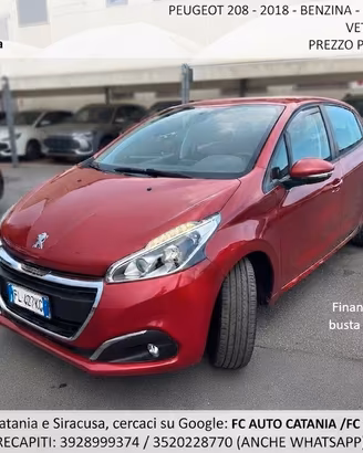 Peugeot 208 PureTech 82 5 porte Allure 2018