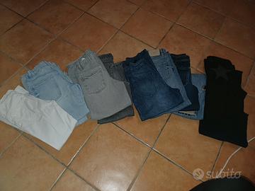 Lotto jeans bimba 8/9 anni