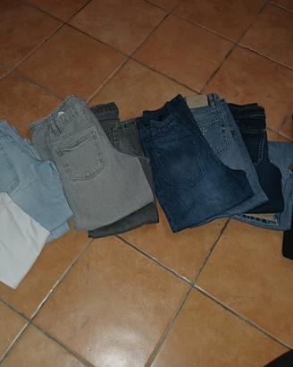 Lotto jeans bimba 8/9 anni