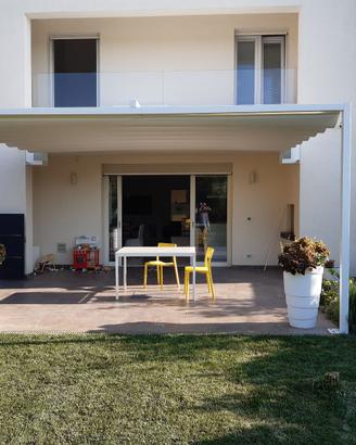 PERGOLA TENDA MT. 3 X 3 ADDOSSATA IN PROMOZIONE