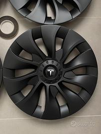 4 copri cerchi Uberturbine neri - Tesla Model 3 18