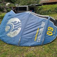 vela kitesurf cabrinha swichblade 9m 2022