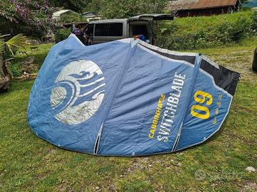 vela kitesurf cabrinha swichblade 9m 2022