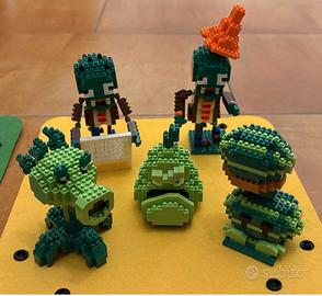 Mini blocchi da costruzione, piante VS zombies ecc