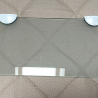 mensola in vetro satinato 