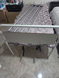 letto ortopedico completo più girello più sedia 