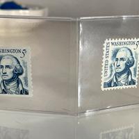 Francobollo George Washington 5c