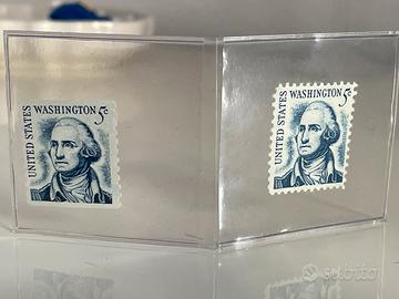 Francobollo George Washington 5c