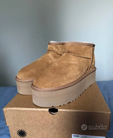 UGG Classic Mini Platform Castagna EU 38