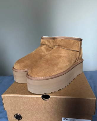 UGG Classic Mini Platform Castagna EU 38
