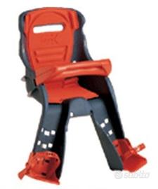 Seggiolino anteriore bicicletta + caschetto