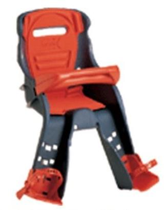 Seggiolino anteriore bicicletta + caschetto
