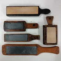 COLLEZIONE 5 PIETRE NATURALI AFFILATURA RASOIO