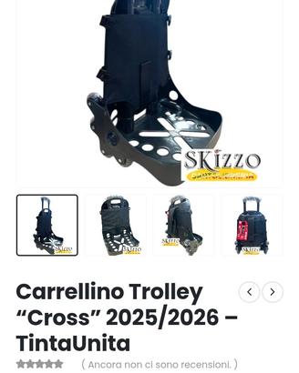 Trolley per Zaino Tinta Unita