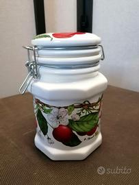 Vaso Ceramica Spigarelli Fiori Ciliegio