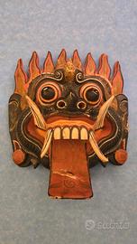 Black Rangda - Maschera Legno - Bali