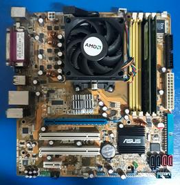 Scheda Madre Asus M2A-Vm + Processore