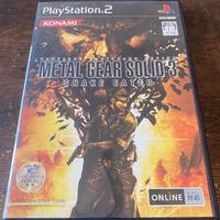 Metal Gear Solid 3 snake eater PS2 jap premium