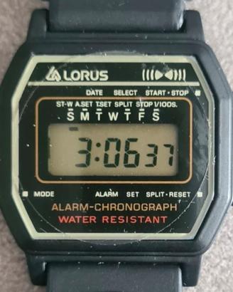 NUOVO Orologio digitale Unisex Lorus by Seiko 