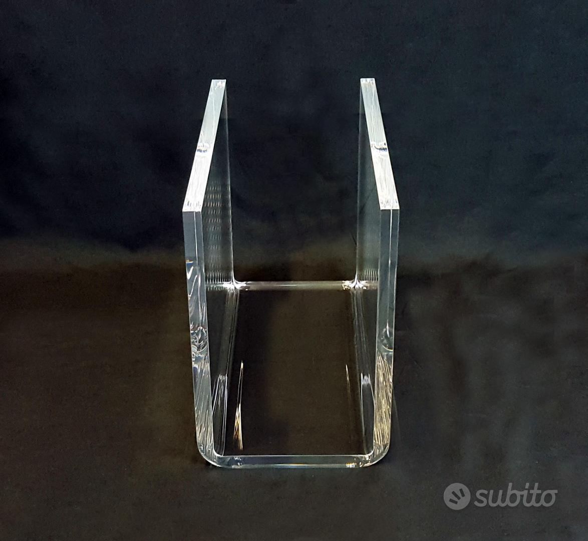 Portadischi In Plexiglass Per Vinili | Extralarge Trasparente | Made In Italy | Per 75 LP - Foto 9