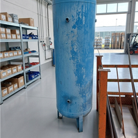 1 SERBATOIO VERNICIATO 450 LT CIRCA PER ARIA COMPR