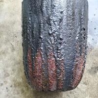 Crogiolo da fonderia industriale / modernariato