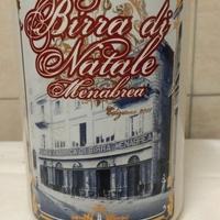 VECCHIA BOTTIGLIA BIRRA MENABREA NATALE 2011