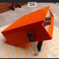 radio estraibile per auto mondial vox arancione an