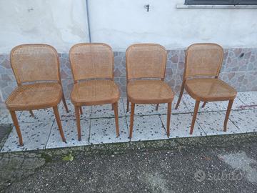 Quattro sedie vintage thonet