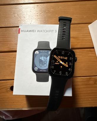 Huawei Watch Fit 3 Nero Perfetto