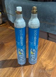 2x Bombola ricarica gasatore Sodastream