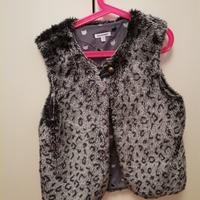 Gilet pelliccia ecologica tg 11/12 cm 152