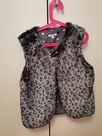 Gilet pelliccia ecologica tg 11/12 cm 152