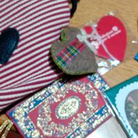 Borsetta in tessuto e varie