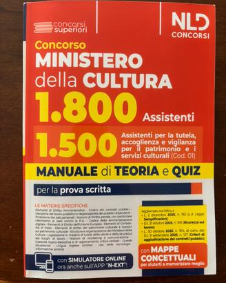 Testo per Concorso Ministero della Cultura