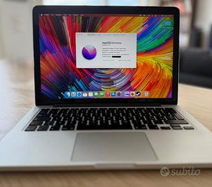 MacBook Pro Retina 13” 2015 - 256GB SSD 8GB RAM