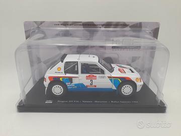 PEUGEOT 205 T16 RALLYE SANREMO 1984 SCALA 1-24