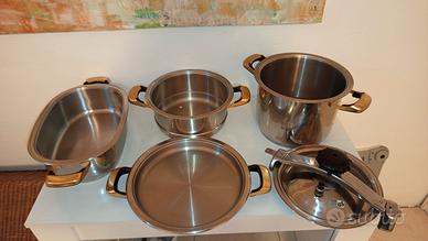 set di pentole