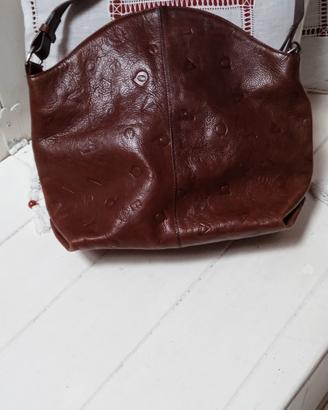 borsa di pelle Valleverde 