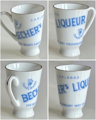 Bicchiere Pubblicità Becher’s Liqueur